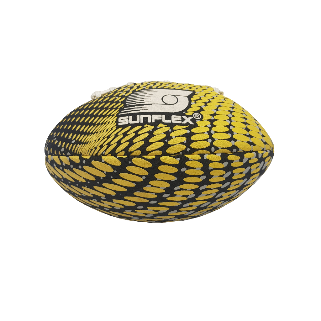 Football Sunflex gelb und schwarz mit Original Verpackung