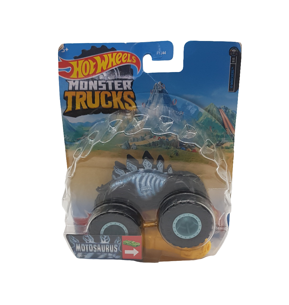 Spielzeug Hot Wheels Monster Trucks Motosaurus - mit Original Verpackung - Zustand sehr gut