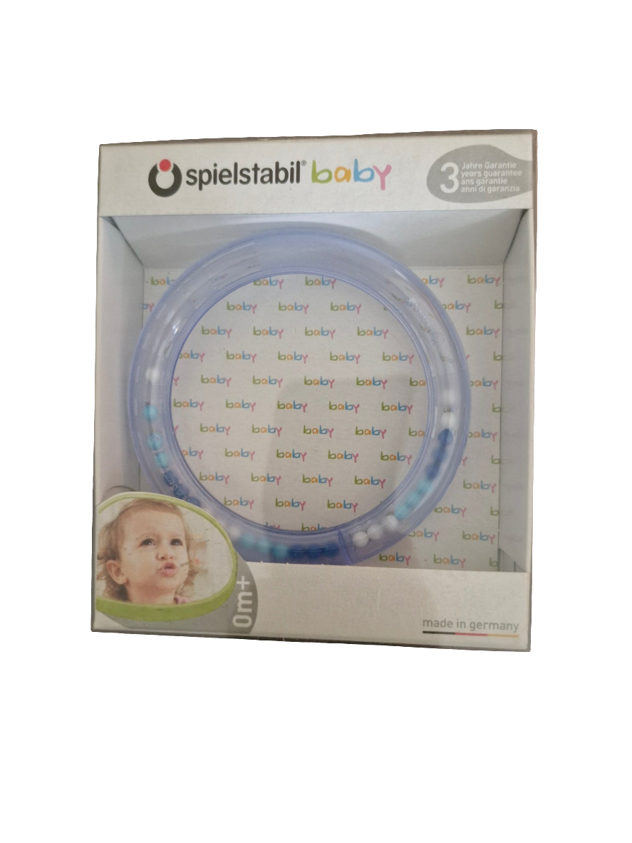 Rassel spielstabil Transparent mit Original Verpackung