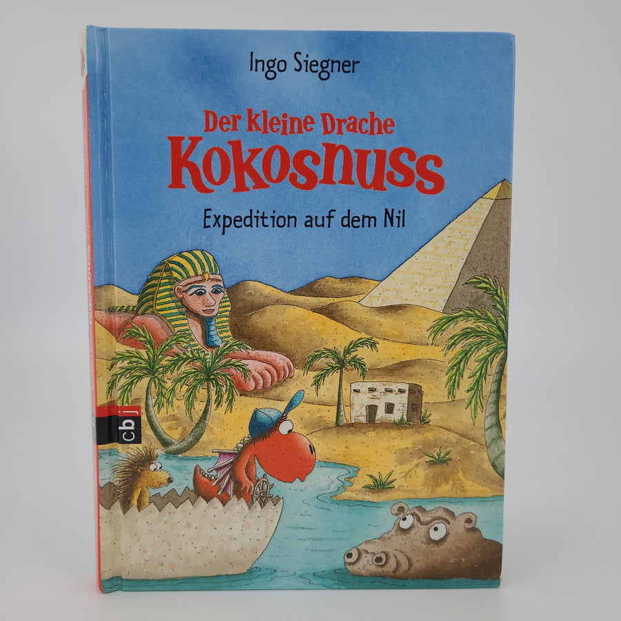 Grundschul-Buch - Cbj -  Der kleine Drache Kokosnuss Expedition auf dem Nil - Sehr guter Zustand