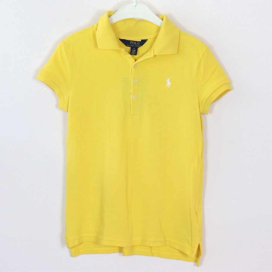 T-Shirt - Ralph Lauren - Polo - 140 - gelb - Girl - sehr guter Zustand