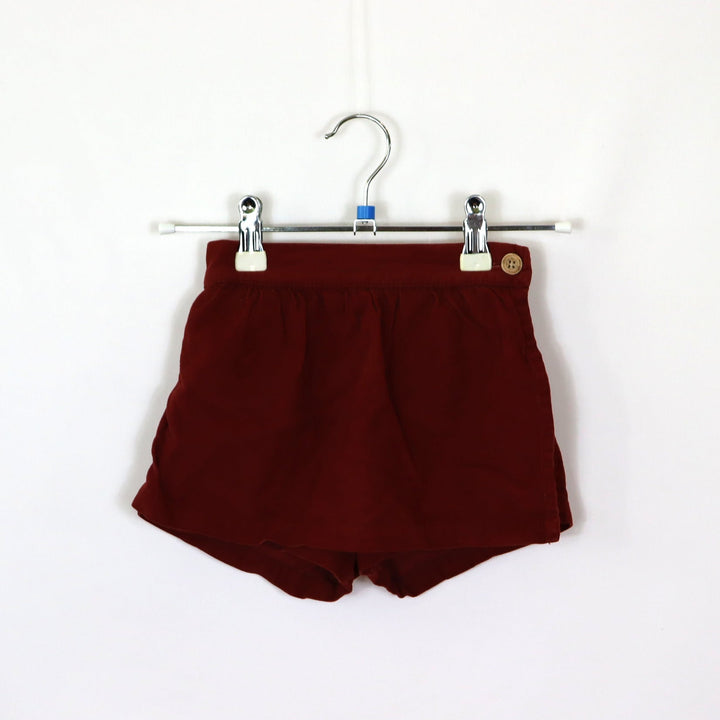 Hose - Mango - Short - 98 - bordeaux - uni - Girl - sehr guter Zustand