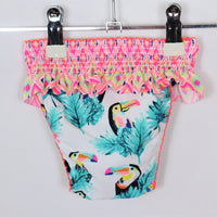 Badekleidung - Billieblush - Badehose - 68 - bunt - Flamingo - gemustert - sehr guter Zustand