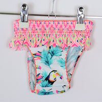 Badekleidung - Billieblush - Badehose - 68 - bunt - Flamingo - gemustert - sehr guter Zustand