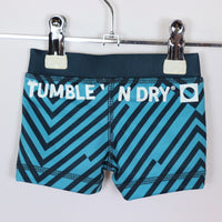 Badekleidung - Tumble' N DRY - Badehose - 62 - blau/türkis - gestreift - sehr guter Zustand