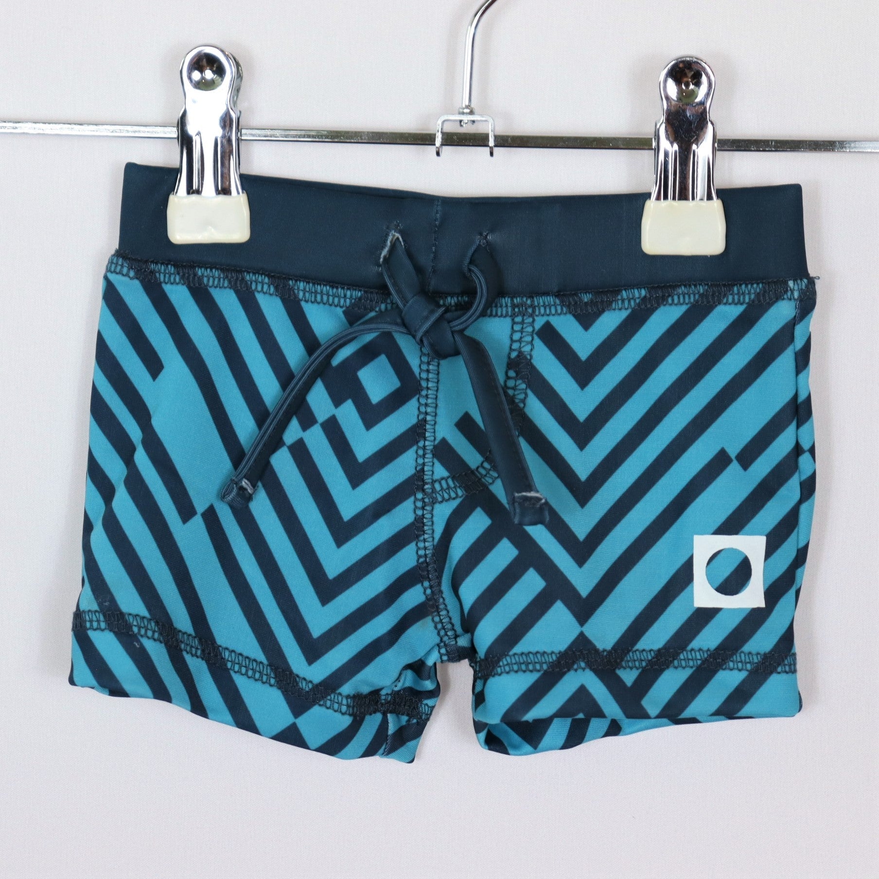 Badekleidung - Tumble' N DRY - Badehose - 74 - blau/türkis - gestreift - sehr guter Zustand