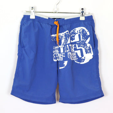 Badekleidung - Timberland - Badeshort - 152 - blau/weiß - Schrift - Boy - sehr guter Zustand