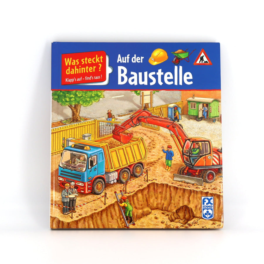 Kindergarten-Buch - Schmid - Auf der Baustelle - sehr guter Zustand