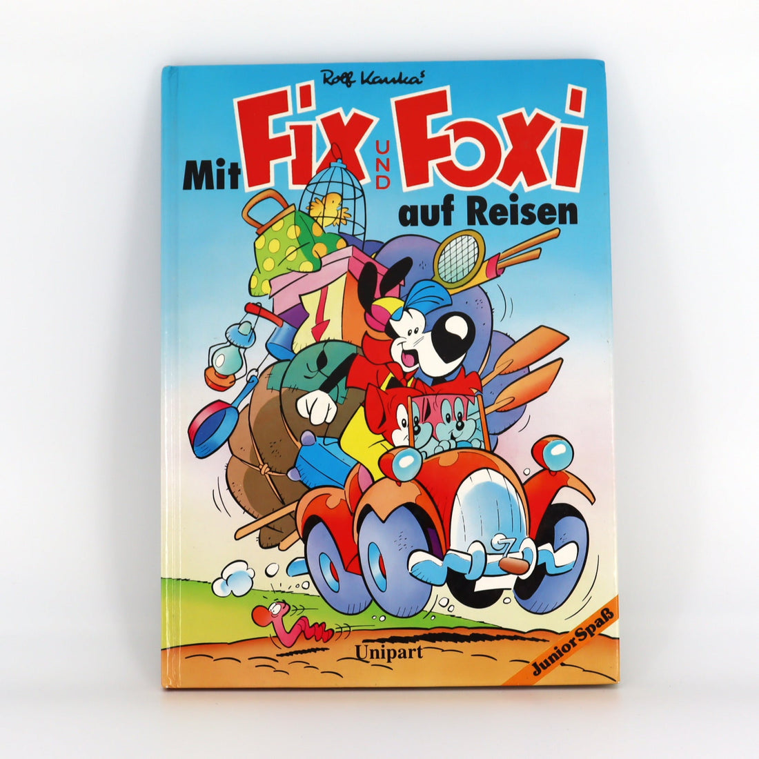 Kindergarten-Buch - Unipart - Mit Fix und Foxi auf Reisen - sehr guter Zustand