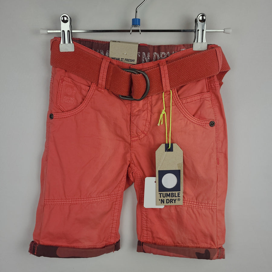 Hose - Tumble `N Dry - Bermuda - 104 - rot  mit Original Etikett