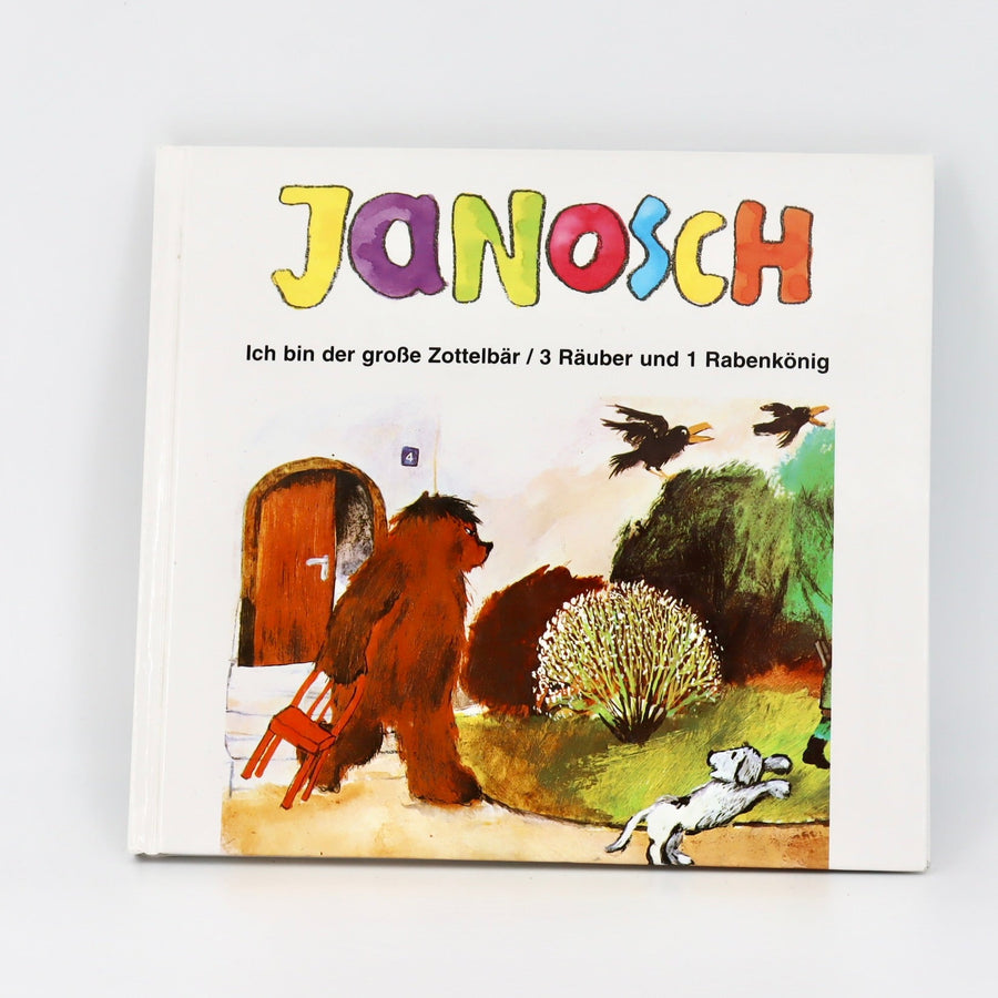 Kindergarten-Buch - Janosch - Ich bin der große Zottelbär - sehr guter Zustand