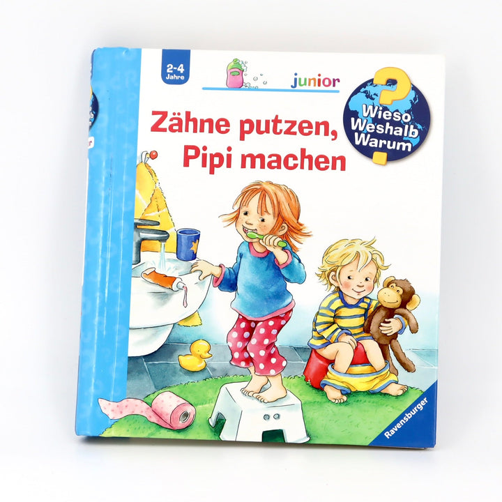 Kindergarten-Buch - Ravensburger - Wieso Weshalb Warum - Junior - Zähne putzen - Pipi machen - sehr guter Zustand