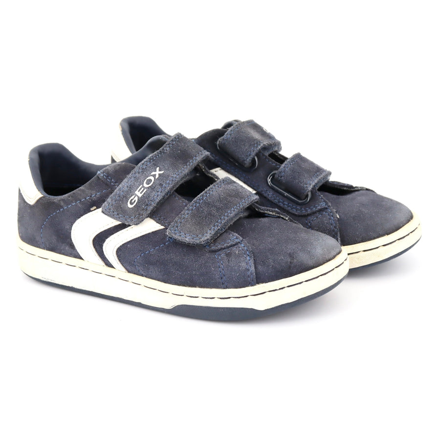 Halbschuhe - GEOX - Sneaker - 31 - dunkelblau/weiß - Boy - sehr guter Zustand