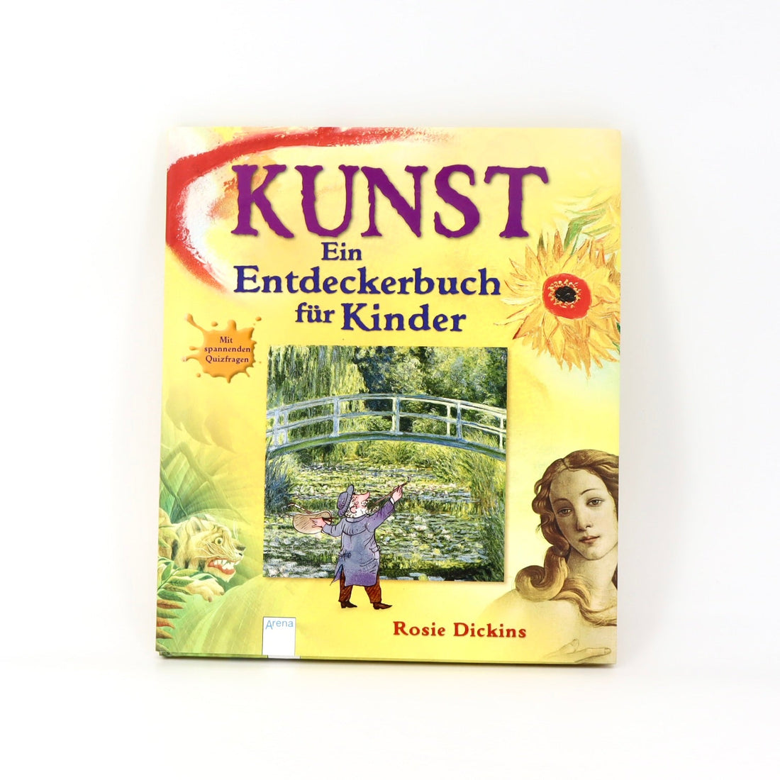 Wissens-Buch - Arena - Kunst - Entdeckerbuch für kinder - sehr guter Zustand
