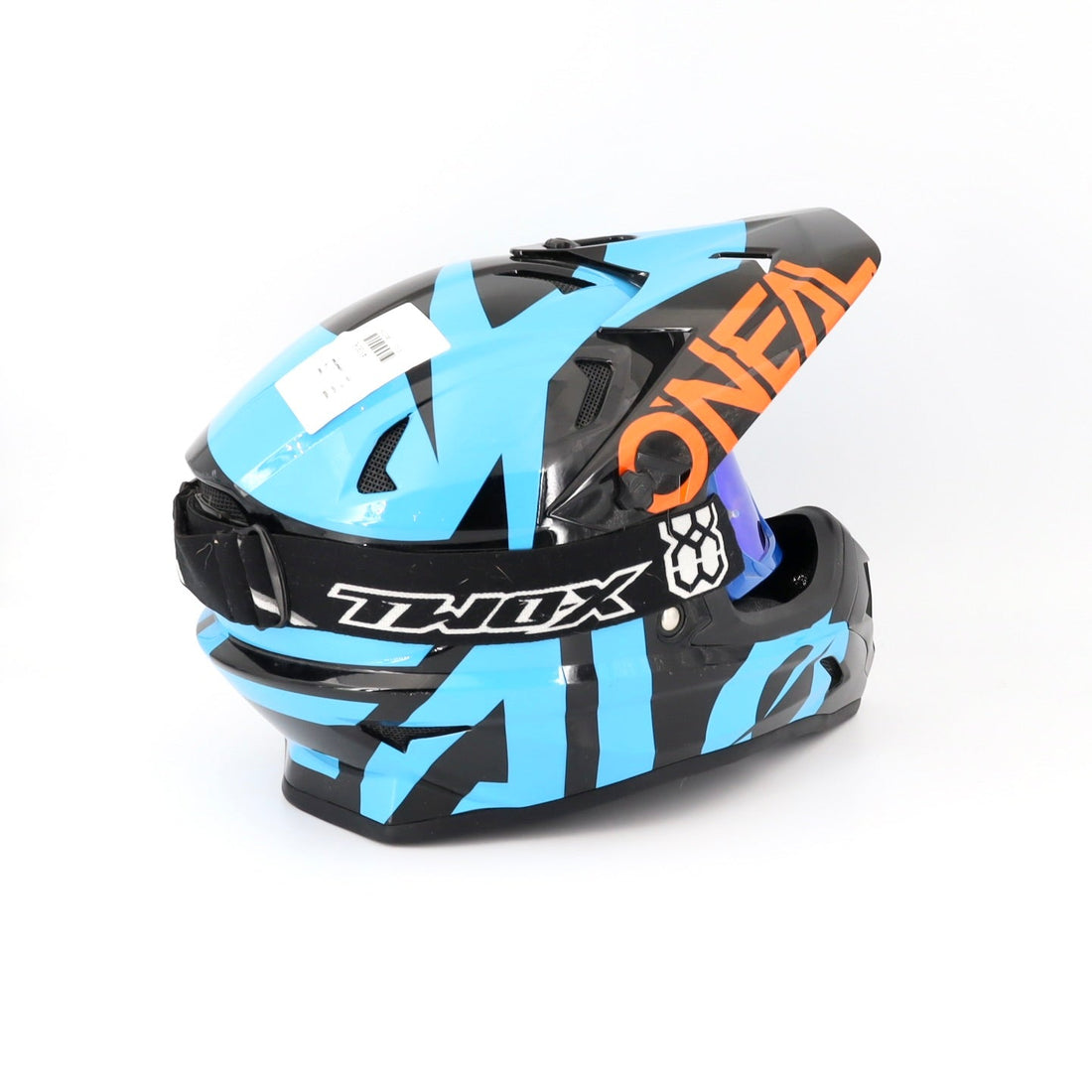 Mountainbike-Helm - Oneal - Ski - blau/schwarz - sehr guter Zustand