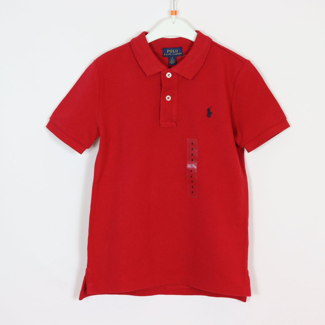 T-Shirt - Polo Ralph Lauren - 116 - Rot - Sehr guter Zustand