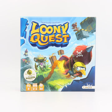 Brettspiel - Libellud - Loony Quest - Sehr guter Zustand
