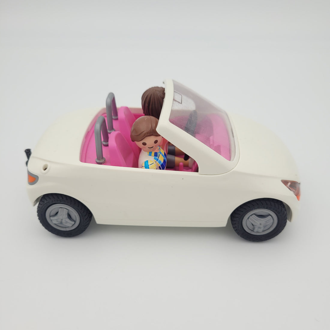 Playmobil   Cabrio weiss 2 Figuren