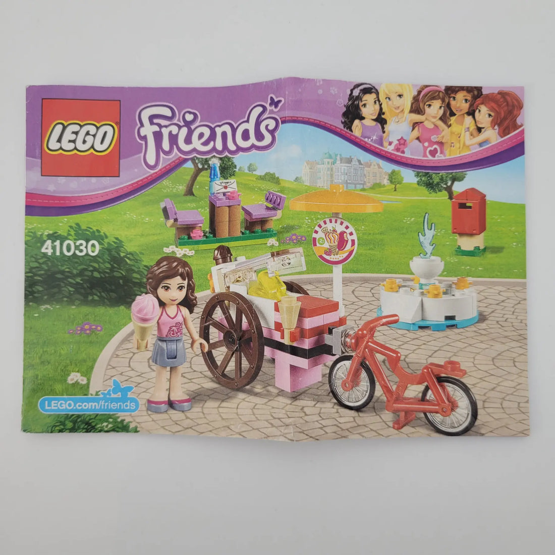 Eiswagen Lego Friends Set 41030 Teile wie abgebildet