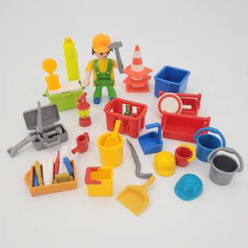 Playmobil   Baustelle  Zustand Gut Teile wie abgebildet