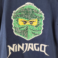T-Shirt H&M 134-140 dunkelblau Ninjago Zustand Sehr gut