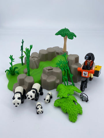 Playmobil Playmobil  5272 WWF Pandaforscher im Bambuswald Zustand