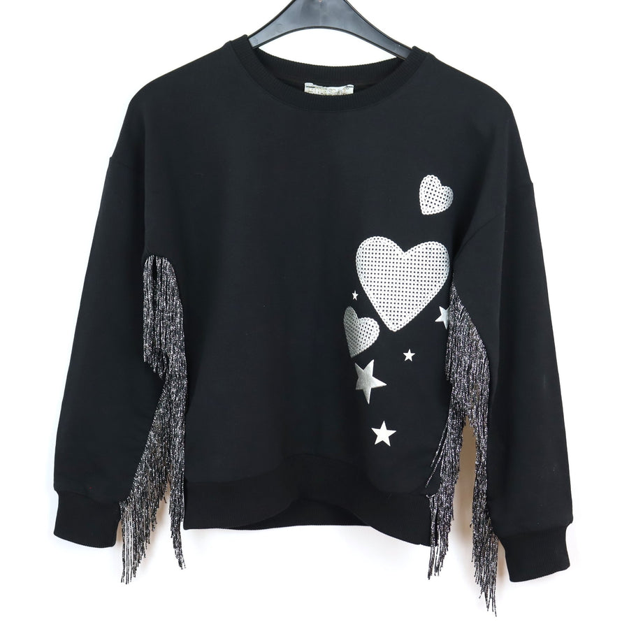 Pullover Little Star  Schwarz Herz Zustand Sehr gut