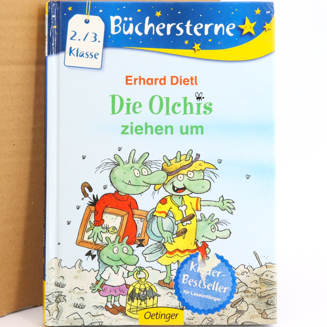 Grundschul-Buch Oetinger  Büchersterne Die Olchis ziehen um  Zustand Sehr gut