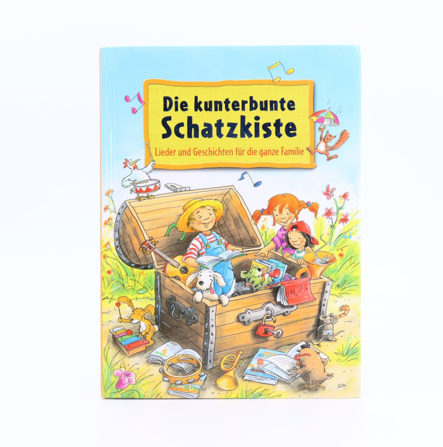 Kindergartenbuch   Die kunterbunte Schatzkiste  Zustand Sehr gut