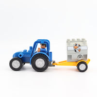 Lego Duplo -  - Blau, Grau - Trekker - Guter Zustand