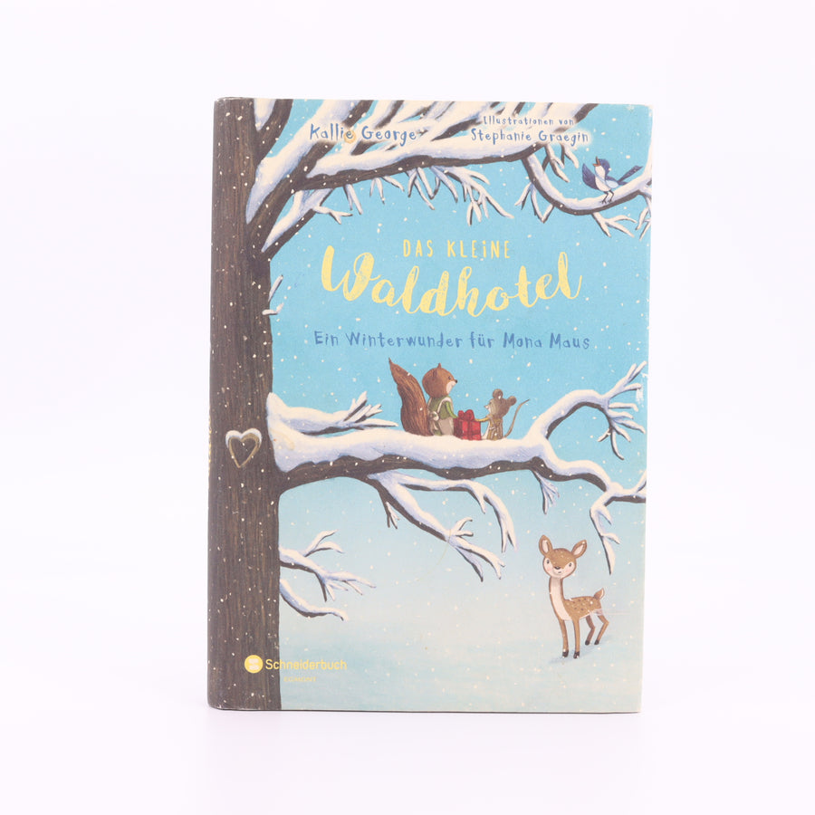Jugend-Buch - Schneider -  - Das kleine Waldhotel - Ein Winterwunder für Mona Maus - Sehr guter Zustand