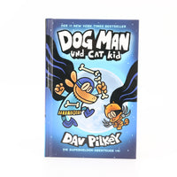 Jugend-Buch -  Dav Pilkey -  - Dog Man  - und Cat Kid - Sehr guter Zustand