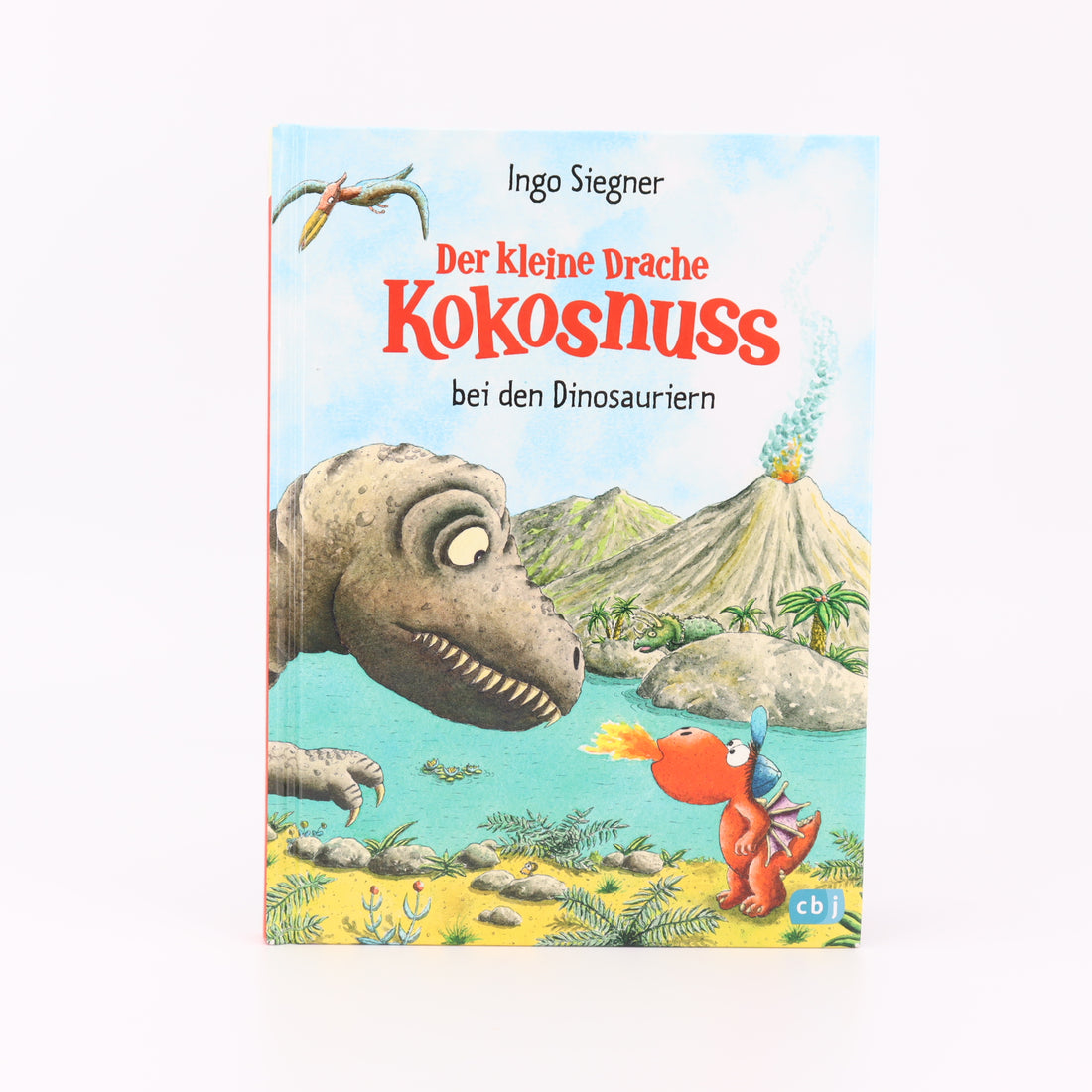 Grundschul-Buch - Cbj - Der kleine Drache  Kokosnuss - bei den Dinosauriern - Sehr guter Zustand