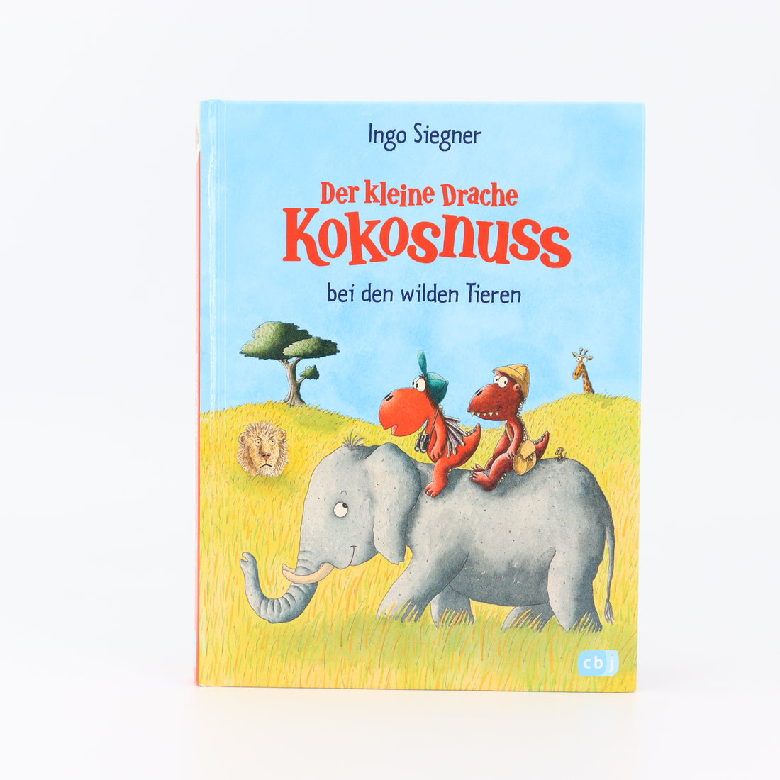 Kindergarten-Buch - Cbj -  - Bei den Wilden Tieren - Der kleine Drache Kokosnuss - Sehr guter Zustand
