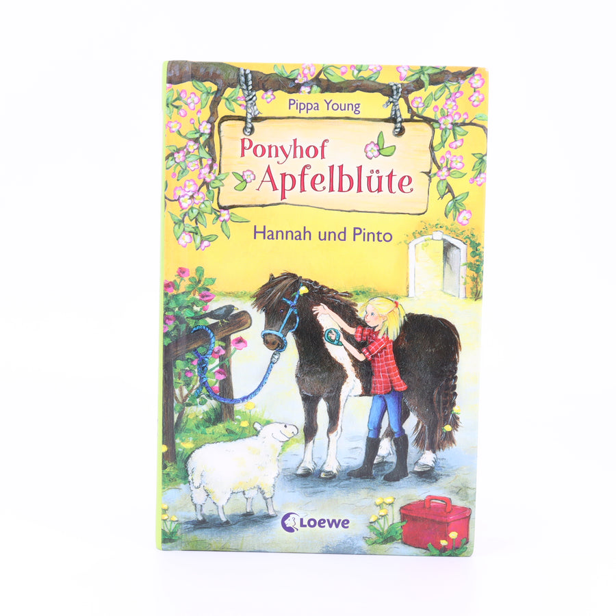 Grundschul-Buch - Loewe - Hannah und Pinto - Ponyhof Apfelblüte - Sehr guter Zustand