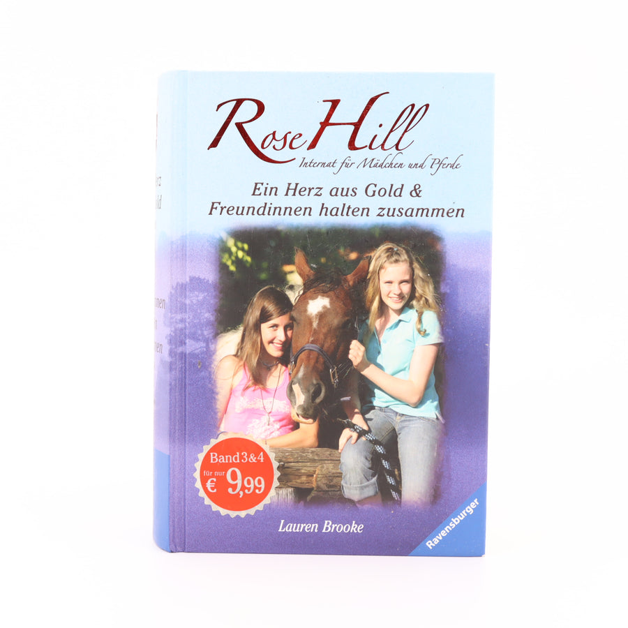 Jugend-Buch - Ravensburger -  Rose Hill - Ein Herz aus Gold & Freundinnen halten zusammen- Sehr guter Zustand