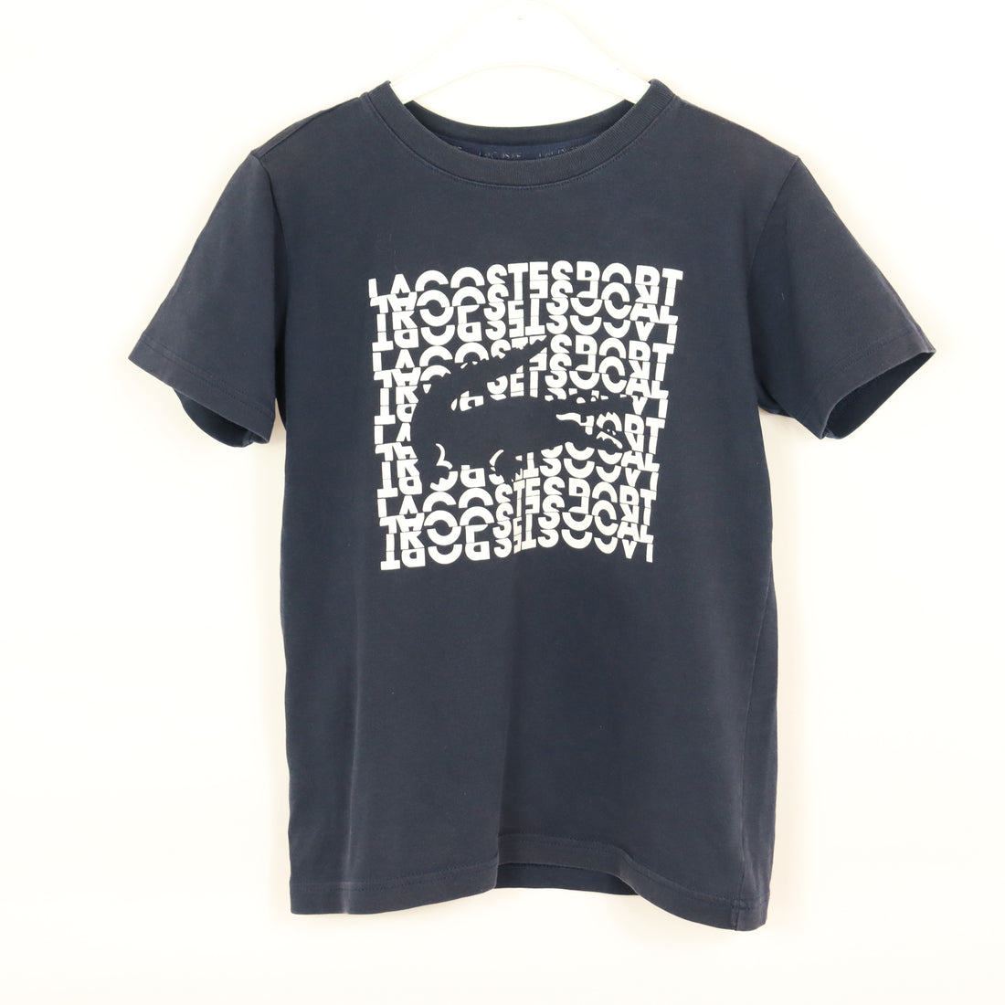 T-Shirt - Lacoste - 122-128 - dunkelblau -  - Guter Zustand