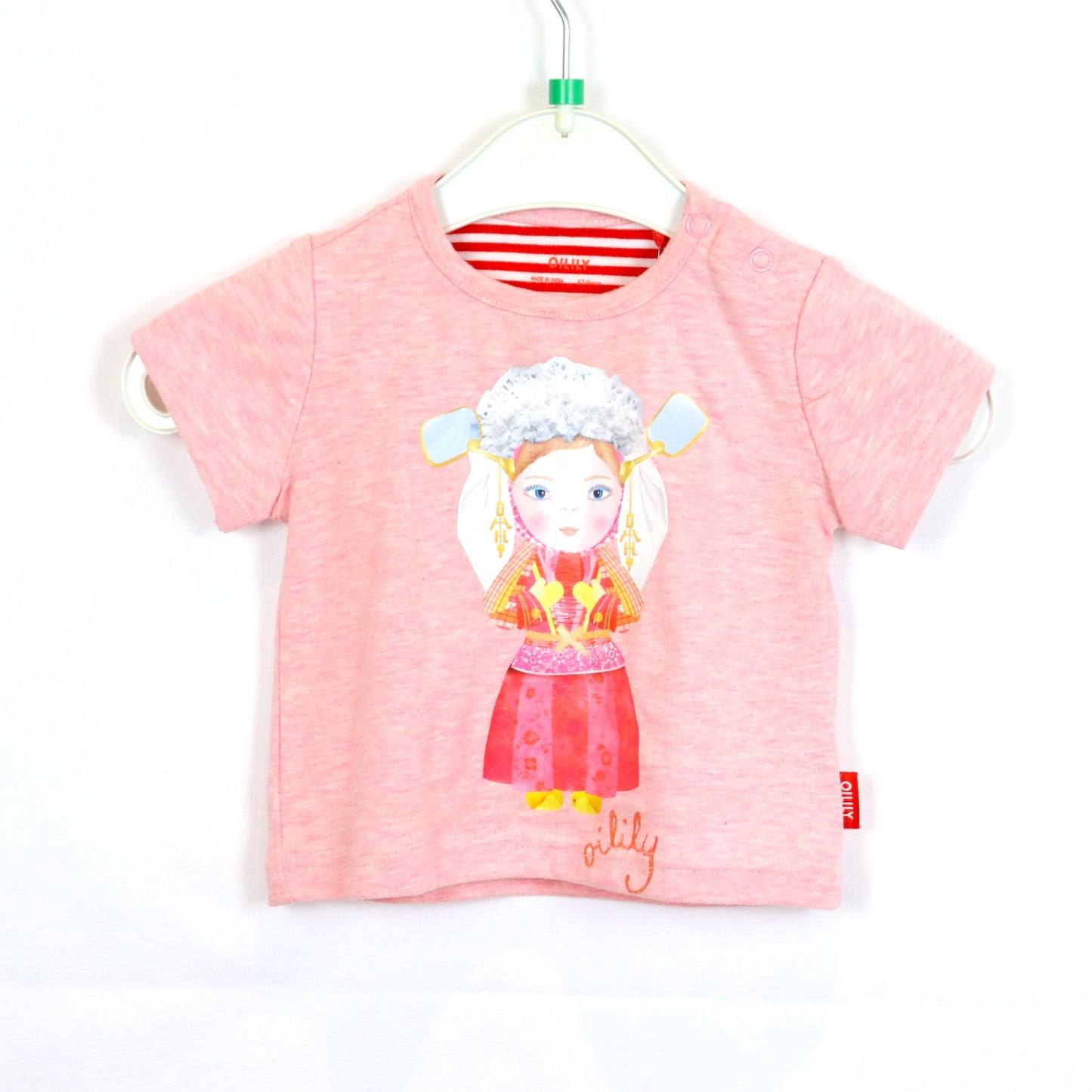 T-Shirt - Oilily - 62 - rosa - Mädchen - mit Original-Etikett