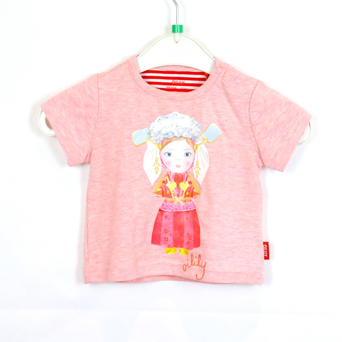 * T-Shirt - Oilily - 62 - rosa - Mädchen - Girl