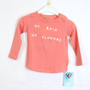 Langarm - Tumble'n Dry - 80 - coralle - bedruckt - Girl - sehr guter Zustand