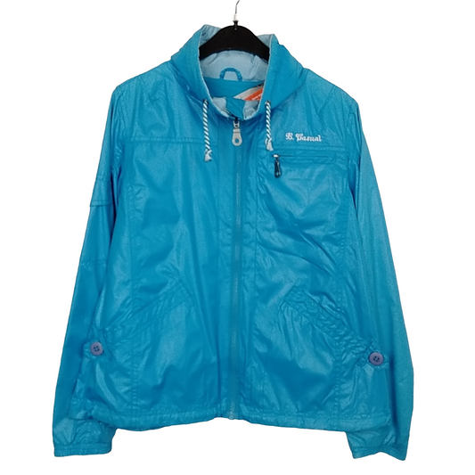 Jacke - B Casual - Windjacke - 146/152 - blau - mit Original-Etikett