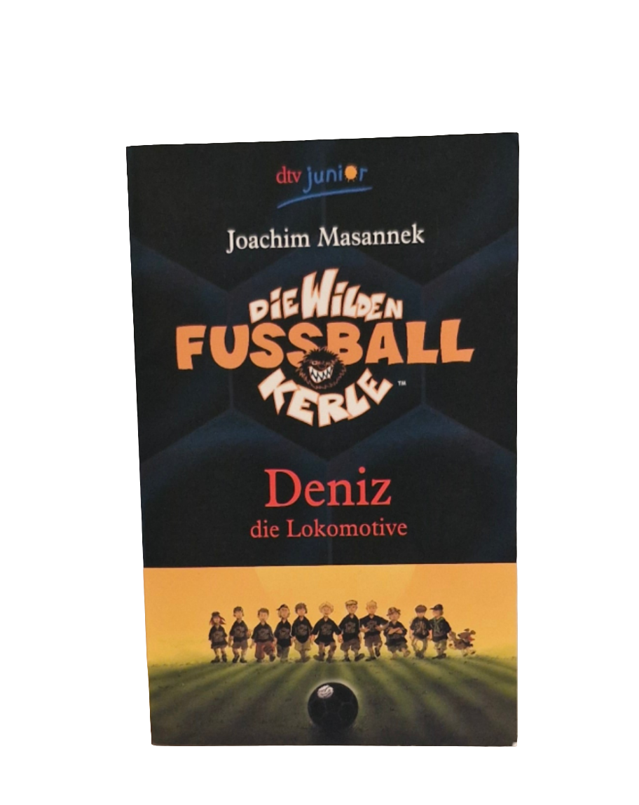 Grundschul-Buch - dtv  Junior - die wilden Kerle - Deniz die Lokomotive - Zustand sehr gut