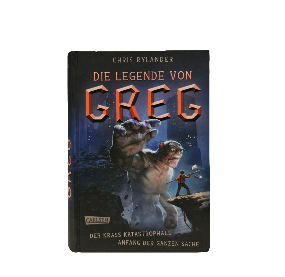 Jugend-Buch - Carlsen - die Legende von Greg - Der krass katastrophale Anfang der Sache  - Zustand sehr gut