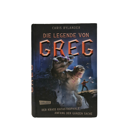 Jugend-Buch - Carlsen - die Legende von Greg - Der krass katastrophale Anfang der Sache  - Zustand sehr gut