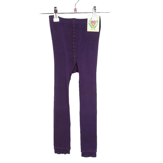 Strumpf&Co - MP - Strick-Legging - 140 - lila mit Original-Etikett