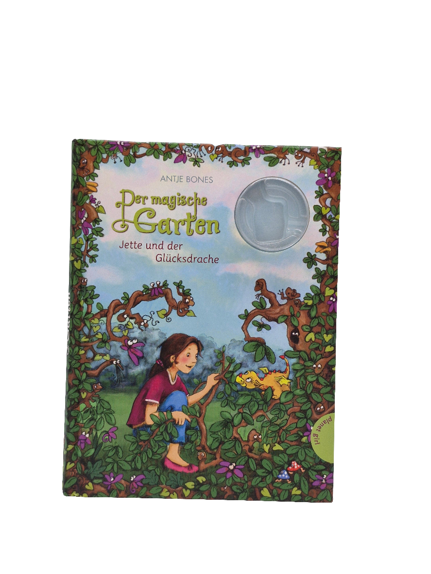 Grundschul-Buch - Planet Girl - Der magische Garten - Jette und der Glücksdrache - ohne Schmuckstück