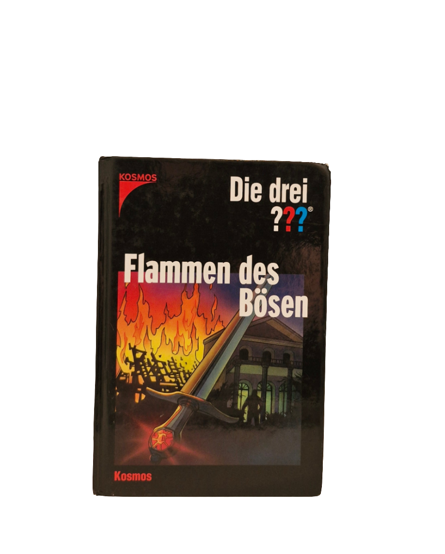 Jugend-Buch - Kosmos - Die drei ??? - Flammen des Bösen - Zustand sehr gut