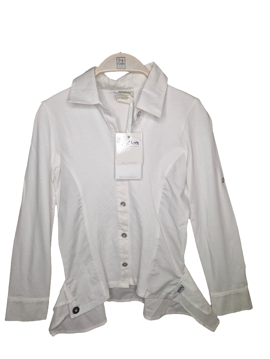 Bluse - Jottum -  creme-weiss - langarm unten ausgestellt mit Original-Etikett