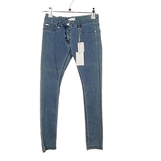 Hose - Elsy - lang -  128 - skinny - blau - mit Original-Etikett