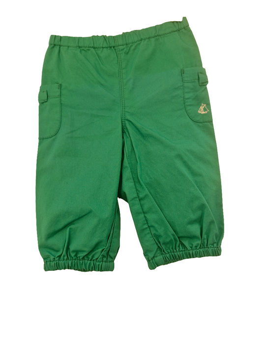 Hose - Petit Bateau - lang - 68 - grün - mit Original-Etikett